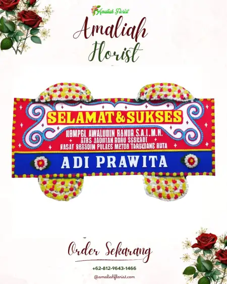 Papan Bunga Ucapan Selamat Partawangunan